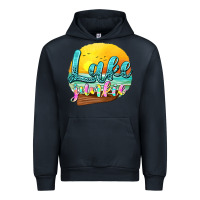 Navy lake junkie Urban Hoodie - texasbilliewilder