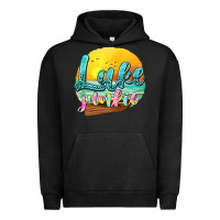 Pigment Black lake junkie Urban Hoodie - texasbilliewilder