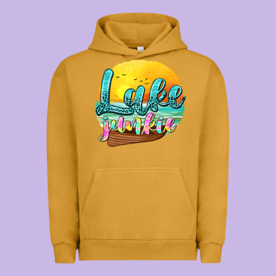 Lake Junkie Urban Hoodie Designed By Texasbilliewilder
