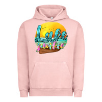 Pigment Salmon lake junkie Urban Hoodie - texasbilliewilder