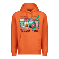 Carrot nurse fuel coffee cups Premium Hoodie - Zillion Design Studio