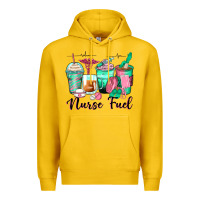 Lemon nurse fuel coffee cups Premium Hoodie - Zillion Design Studio