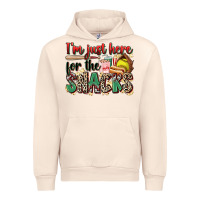 Sandshell i'm just here for the snacks softball Urban Hoodie - Zillion Design Studio