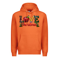 Carrot love christmas teacher Premium Hoodie - RanaPortraitStore