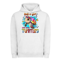 Just A Girl Who Loves Turtles Urban Hoodie | Teevron