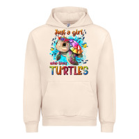 Sandshell just a girl who loves turtles Urban Hoodie - texasbilliewilder