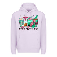 Lilac licensed practical nurse coffee cups Premium Hoodie - Zillion Design Studio