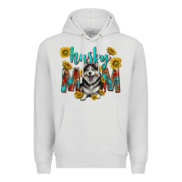 Dove Grey western alaskan husky mom Premium Hoodie - texasbilliewilder