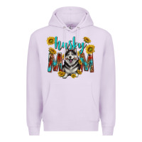 Lilac western alaskan husky mom Premium Hoodie - texasbilliewilder
