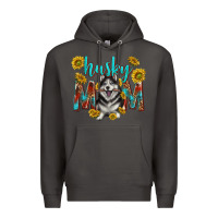 Smoke western alaskan husky mom Premium Hoodie - texasbilliewilder