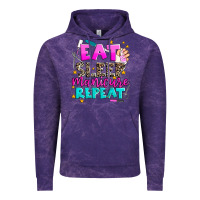 Cloud Purple eat sleep manicure repeat Vintage Hoodie - AdoDesignShop