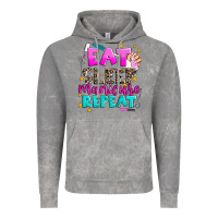 Cloud Rock eat sleep manicure repeat Vintage Hoodie - AdoDesignShop