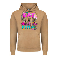 Vintage Camel eat sleep manicure repeat Vintage Hoodie - AdoDesignShop