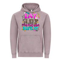 Vintage Zinc eat sleep manicure repeat Vintage Hoodie - AdoDesignShop