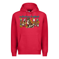 Cardinal western australian shepherd mom Premium Hoodie - texasbilliewilder