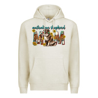 Oatmeal Heather western australian shepherd mom Premium Hoodie - texasbilliewilder