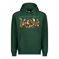 Sports Green western australian shepherd mom Premium Hoodie - texasbilliewilder
