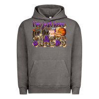 Pigment Tornado i'm just here for the snacks basketball Urban Hoodie - Zillion Design Studio