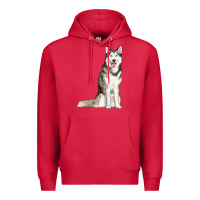 Cardinal husky Premium Hoodie - RanaPortraitStore