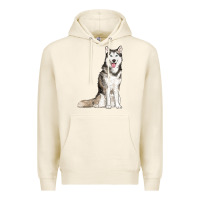 Tofu husky Premium Hoodie - RanaPortraitStore