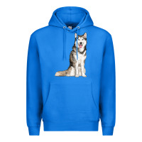True Royal husky Premium Hoodie - RanaPortraitStore