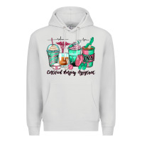 Dove Grey certified nursing assistant coffee cups Premium Hoodie - Zillion Design Studio