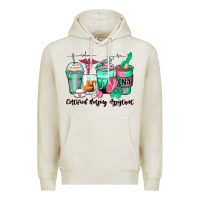 Oatmeal Heather certified nursing assistant coffee cups Premium Hoodie - Zillion Design Studio