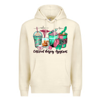 Certified Nursing Assistant Coffee Cups Premium Hoodie | Teevron