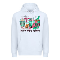 White certified nursing assistant coffee cups Premium Hoodie - Zillion Design Studio