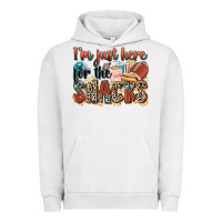 Pigment Lunar Rock i'm just here for the snacks american football Urban Hoodie - Zillion Design Studio