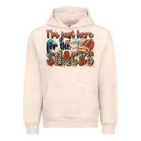 Sandshell i'm just here for the snacks american football Urban Hoodie - Zillion Design Studio