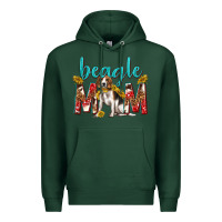 Sports Green western beagle mom Premium Hoodie - texasbilliewilder