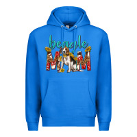 True Royal western beagle mom Premium Hoodie - texasbilliewilder