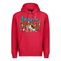 Cardinal western beagle mom Premium Hoodie - texasbilliewilder
