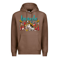 Chestnut western beagle mom Premium Hoodie - texasbilliewilder