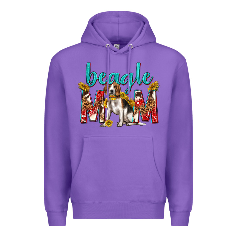 Western Beagle Mom Premium Hoodie by texasbilliewilder | Teevron