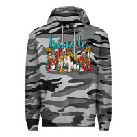 Slate Camo western beagle mom Premium Hoodie - texasbilliewilder