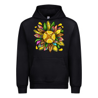 Black lemon sunflower Urban Hoodie - texasbilliewilder