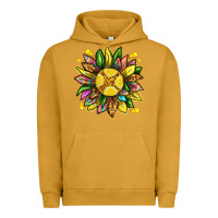 Pigment Peanut Butter lemon sunflower Urban Hoodie - texasbilliewilder