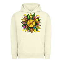 Pigment Pistachio lemon sunflower Urban Hoodie - texasbilliewilder