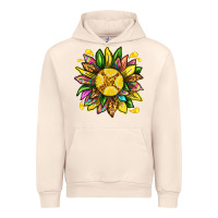 Sandshell lemon sunflower Urban Hoodie - texasbilliewilder