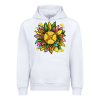 White lemon sunflower Urban Hoodie - texasbilliewilder
