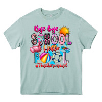 Arona Bye Bye School Hello Pool Teacher  Squad Heavy Core Tee - CowhideDigitalArt