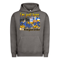 Pigment Tornado i'm just here for the snacks #volleyball brother Urban Hoodie - Zillion Design Studio