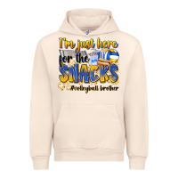 Sandshell i'm just here for the snacks #volleyball brother Urban Hoodie - Zillion Design Studio