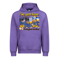 Tulip i'm just here for the snacks #volleyball brother Urban Hoodie - Zillion Design Studio