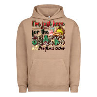 Pigment Burro i'm just here for the snacks #softball sister Urban Hoodie - Zillion Design Studio