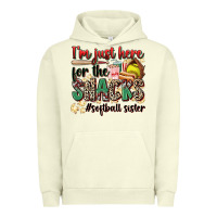 I'm Just Here For The Snacks #softball Sister Urban Hoodie | Teevron