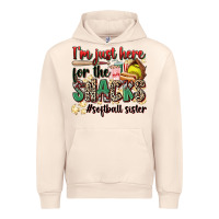 Sandshell i'm just here for the snacks #softball sister Urban Hoodie - Zillion Design Studio