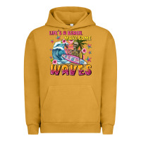 Pigment Peanut Butter lifes a beach make some waves Urban Hoodie - texasbilliewilder